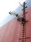 نردبان سواری دریایی سوار کشتی شناور در اقیانوس تامین کننده