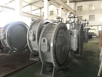 چین DN1200 اندازه دو فلنجی گیرنده اپراتور شیر دریایی پروانه تامین کننده