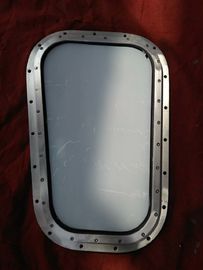 چین دریایی هواپیما آلومینیوم مستطیلی Tugboat ثابت چرخان ویندوز تامین کننده
