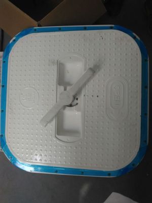 کلاس ABS تایید شده باز شدن سریع نوع فلاش طوماری Oval Flush نوع آلومینیوم دریای Manhole Cover تامین کننده