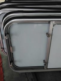 پنجره های دریایی مستطیل / جوش شده / پنجره های آلومینیومی آلیاژ کشتی های دریایی تامین کننده