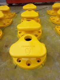 بالارد T-Head Marine برای لنگر اندازی در بندر با سخت افزار گالوانیزه درجه 8.8 و طراحی برای حداکثر ظرفیت و دوام تامین کننده