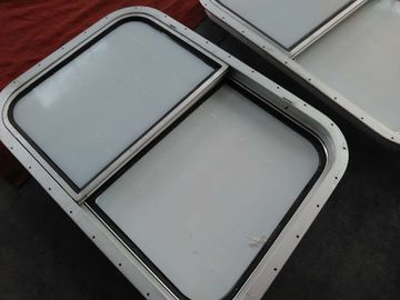 دریایی آب و هوایی لغزش دریایی ویندوز پنجره آلومینیومی Wheelhouse پنجره تامین کننده