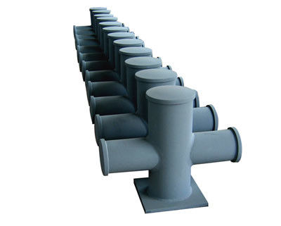 آغازگر اپوکسی خاکستری بولارد خاکستری Single Cross Marine Mooring تامین کننده