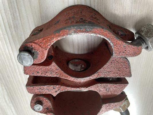 داربست چدن و ​​لوازم جانبی مفصل گردنده گیره لوله 48 میلی متر تامین کننده