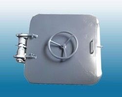 پوشش دریچه عرشه فولادی دریایی ضد آب با گوشه گرد برای کشتی ها و قایق ها تامین کننده
