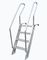 آلومینیوم آلیاژ دریایی سواری نردبان ضد لغزش پا قوی ضد زنگ نردبان دروازه بان تامین کننده