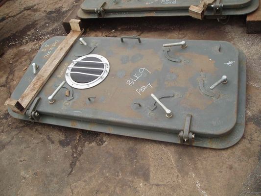 درب های دریایی تنگ هوا / درب های 8 میلی متری ضخامت قایق